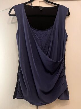 Ann Taylor Black Crewneck Top